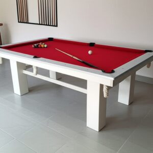 Silver Blanca paño rojo