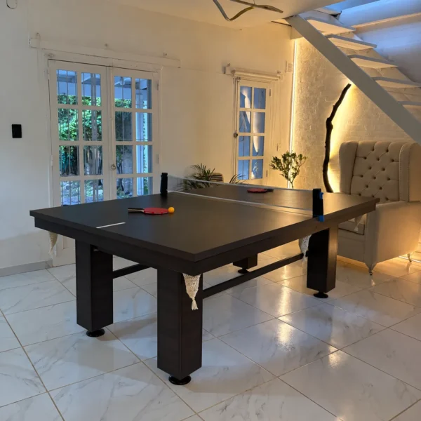 Mesa Giusseppe Wengue con tapa de ping pong