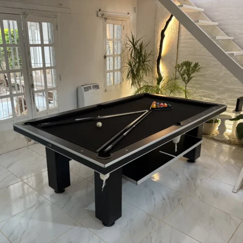 Mesa de Pool Alta Gama Negro